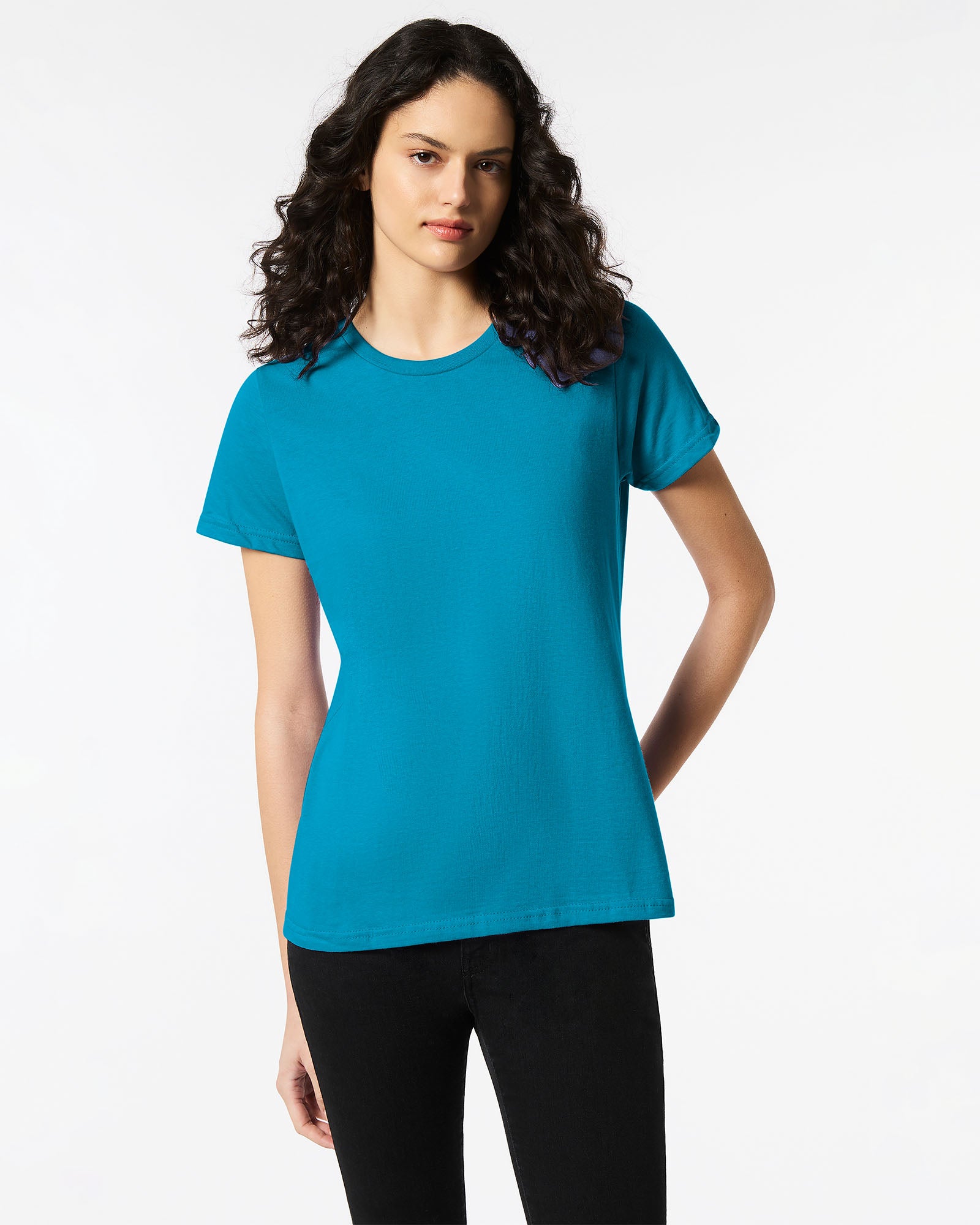 Women's Custom Printed Gildan Softstyle 65000L T-Shirt