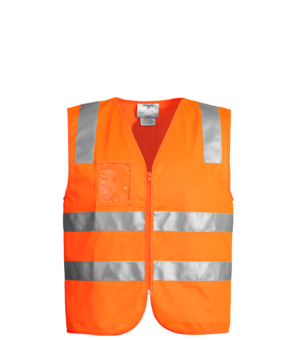 SYZMIK Unisex Hi Vis Zip Vest - ZV998