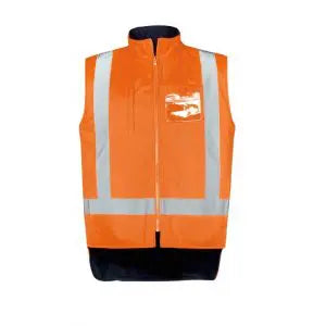 SYZMIK Hi Vis X Back 4 In 1 Waterproof Jacket ZJ616