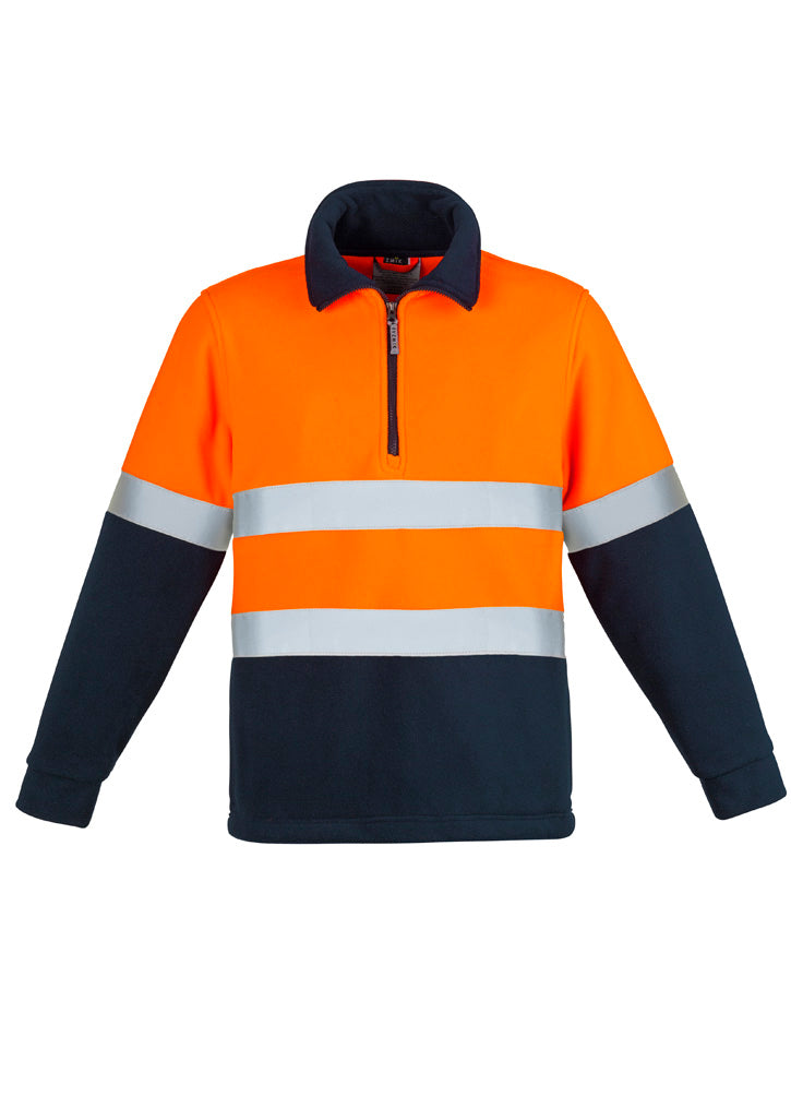 SYZMIK Unisex Hi Vis Polar Fleece Pullover - Hoop Taped -ZT461