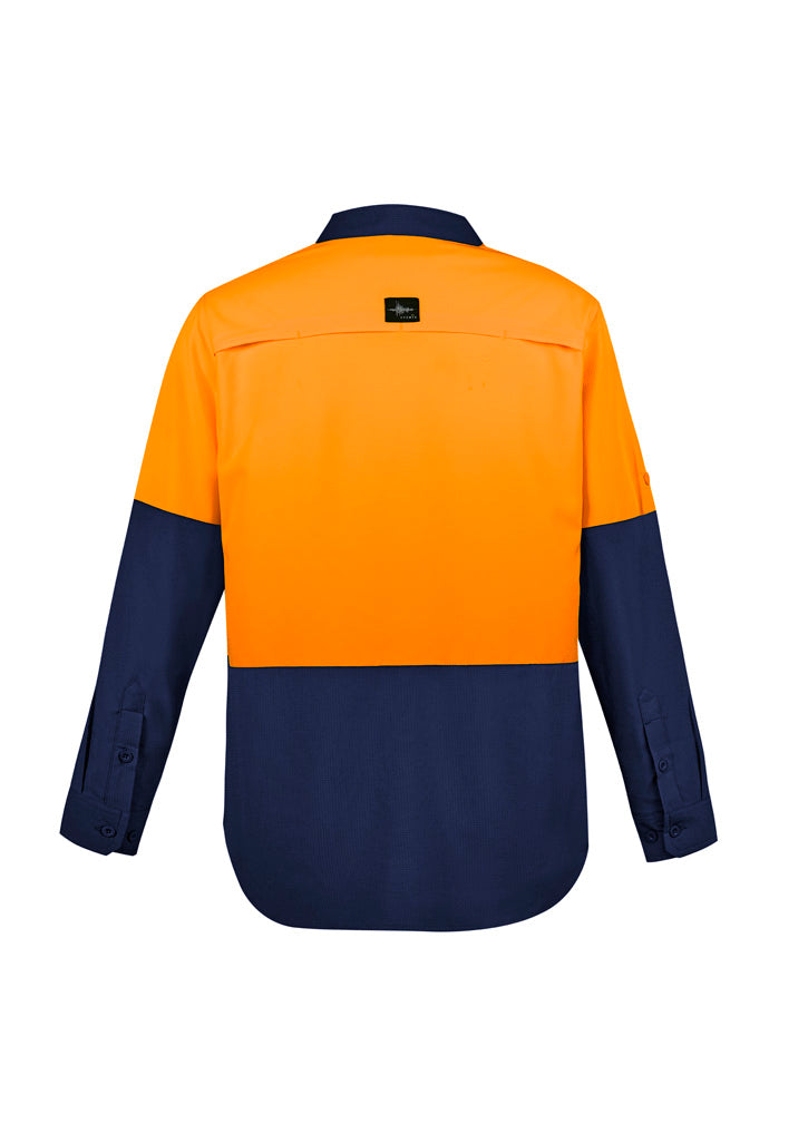 SYZMIK Hi Vis Outdoor Long Sleeve Shirt ZW468