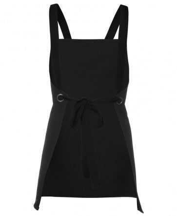 5ACBE JB's CROSS BACK BIB CANVAS APRON