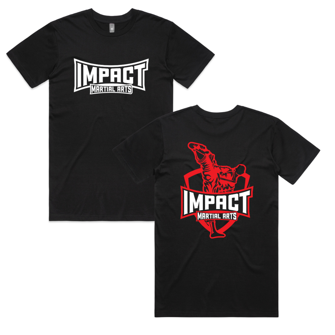 Adult Black Tee Impact