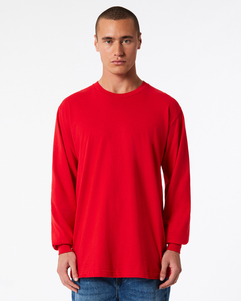 American Apparel 2007 Cotton Long Sleeve Fine Jersey T-shirt