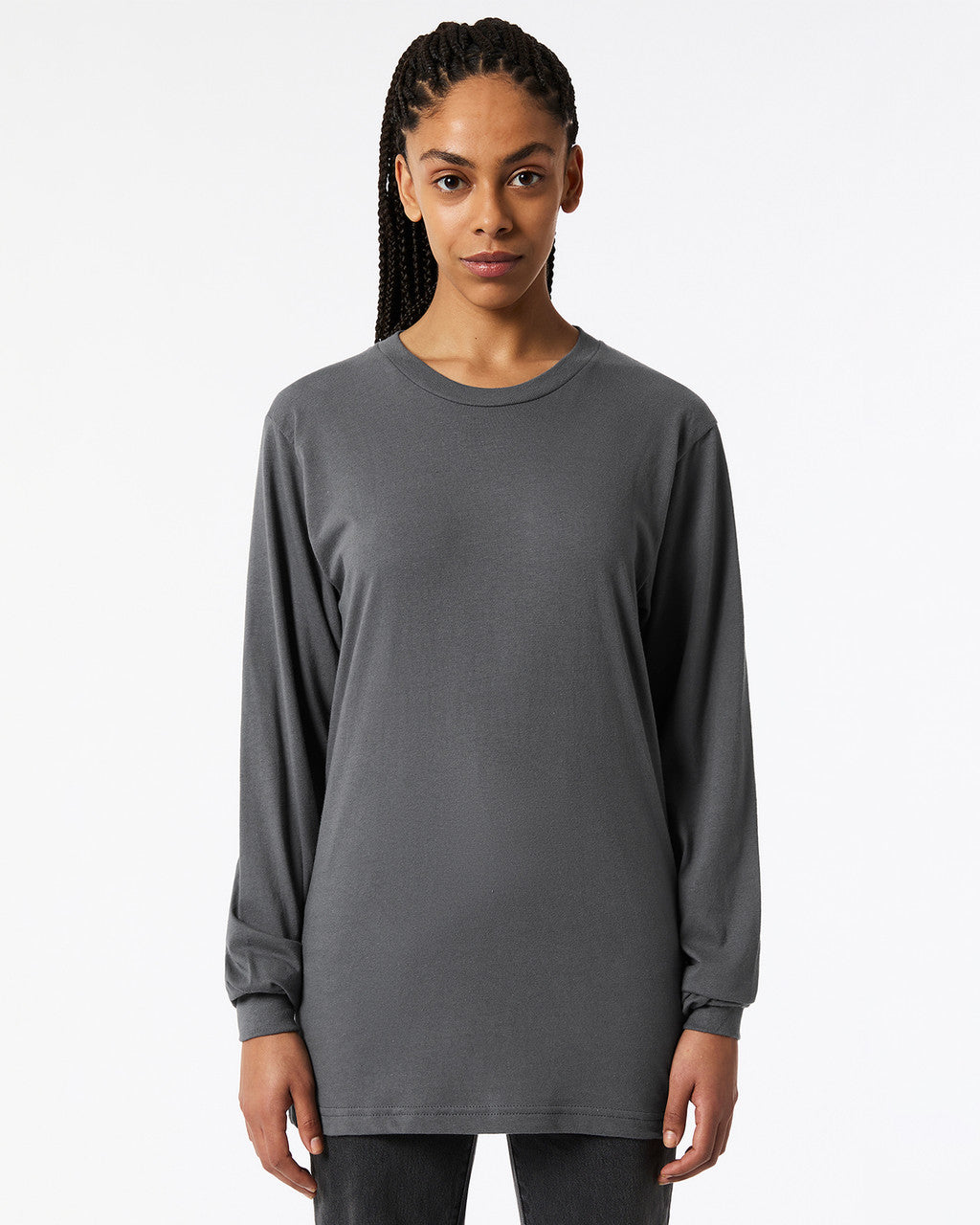 American Apparel 2007 Cotton Long Sleeve Fine Jersey T-shirt