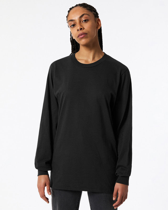 American Apparel 2007 Cotton Long Sleeve Fine Jersey T-shirt