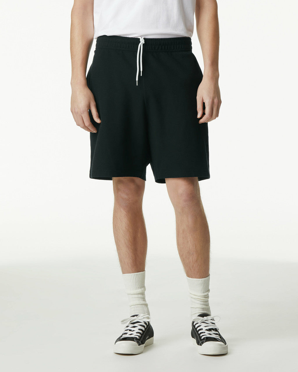 American Apparel 2PQ Unisex Pique Gym Shorts