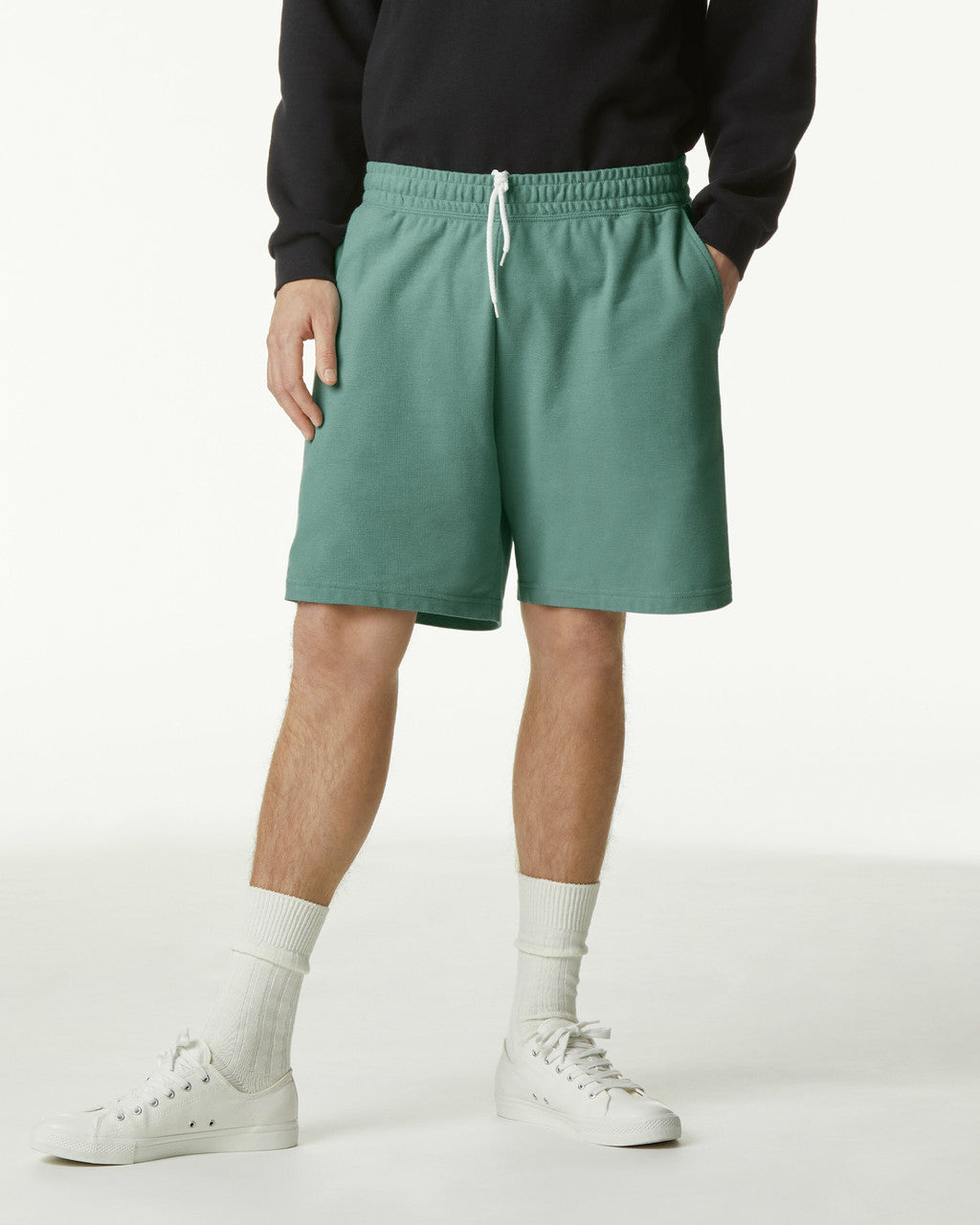 American Apparel 2PQ Unisex Pique Gym Shorts