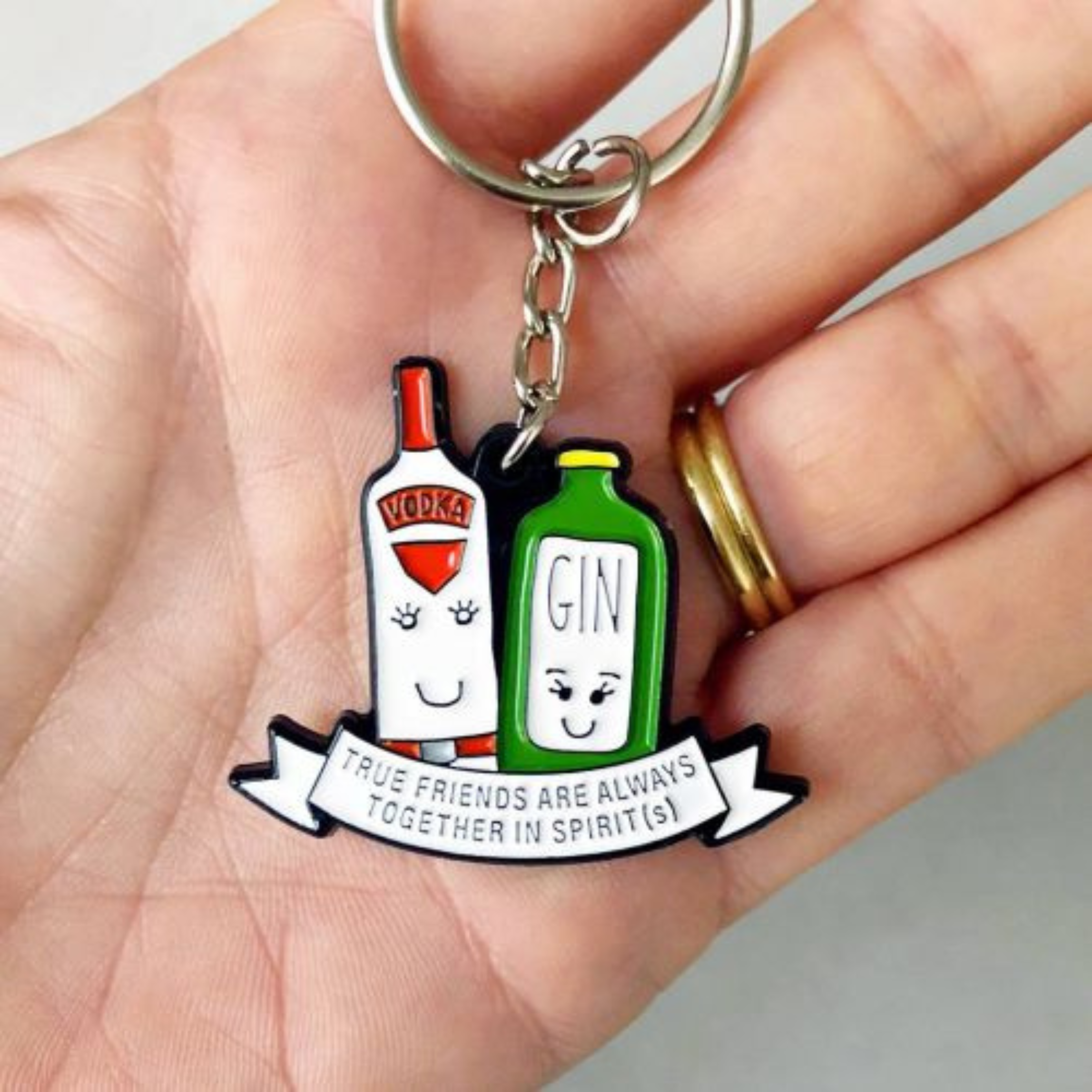 Custom Soft Enamel Keyring