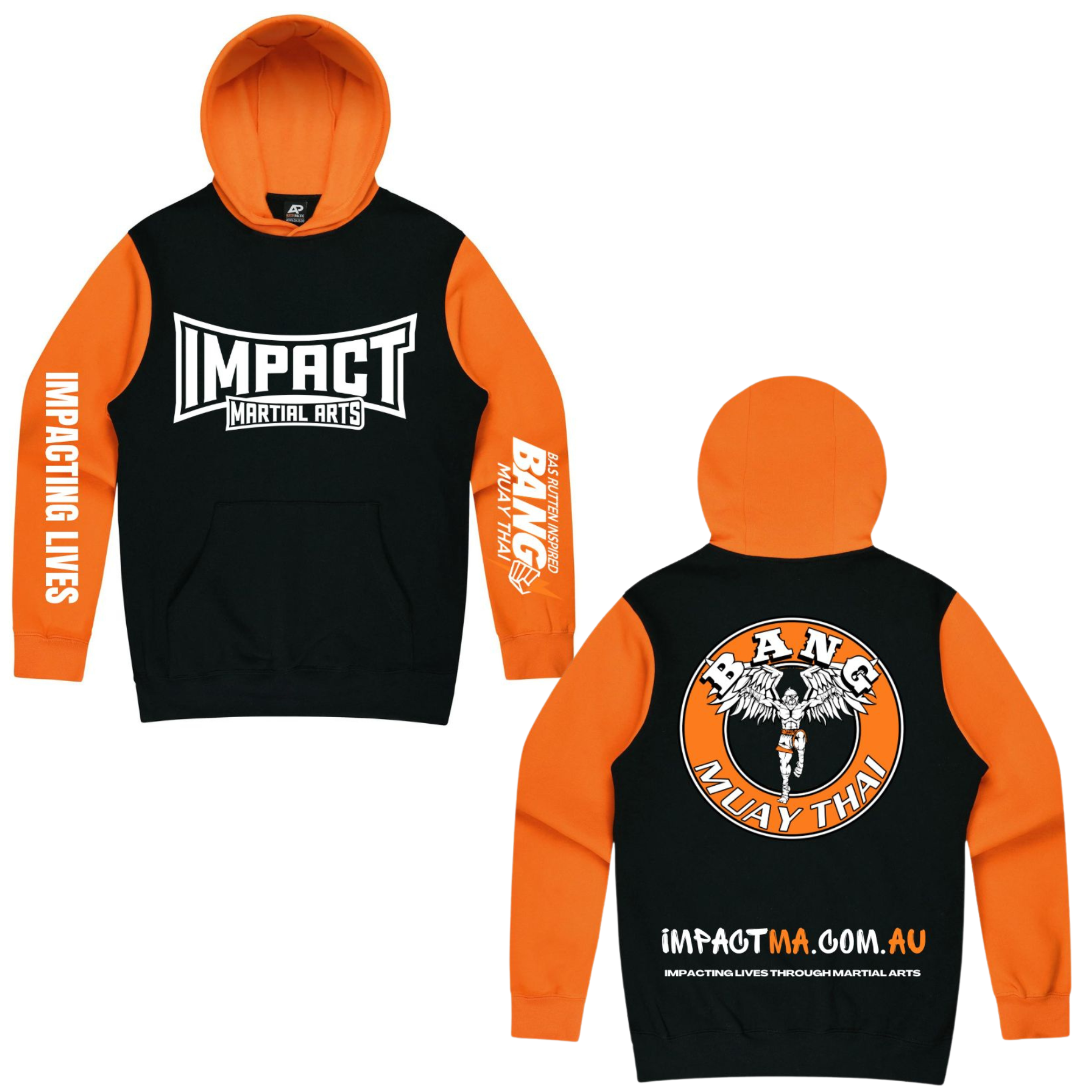 NEW ORANGE BMT Hoodie  Impact