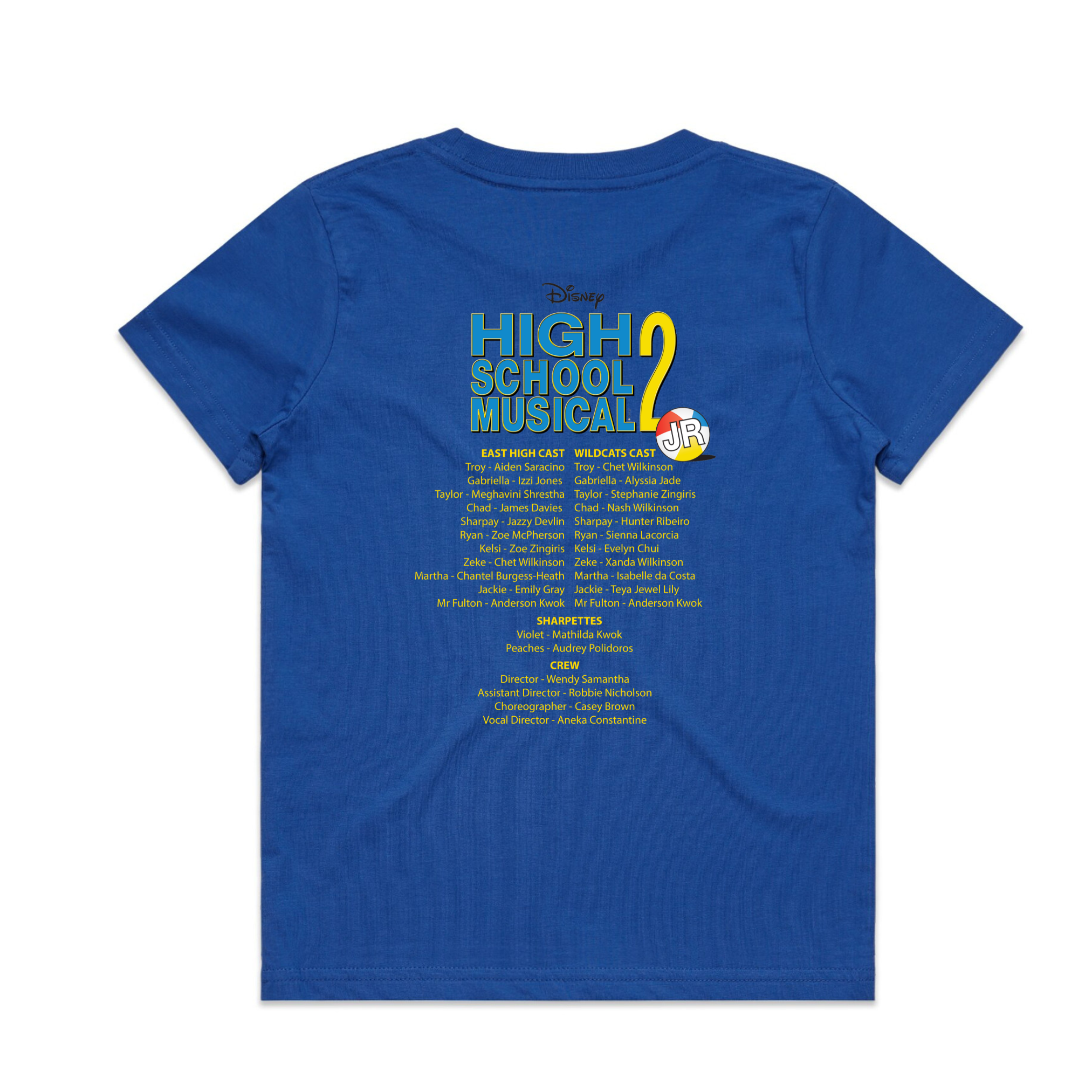 HIGH SCHOOL MUSICAL 2 T SHIRT