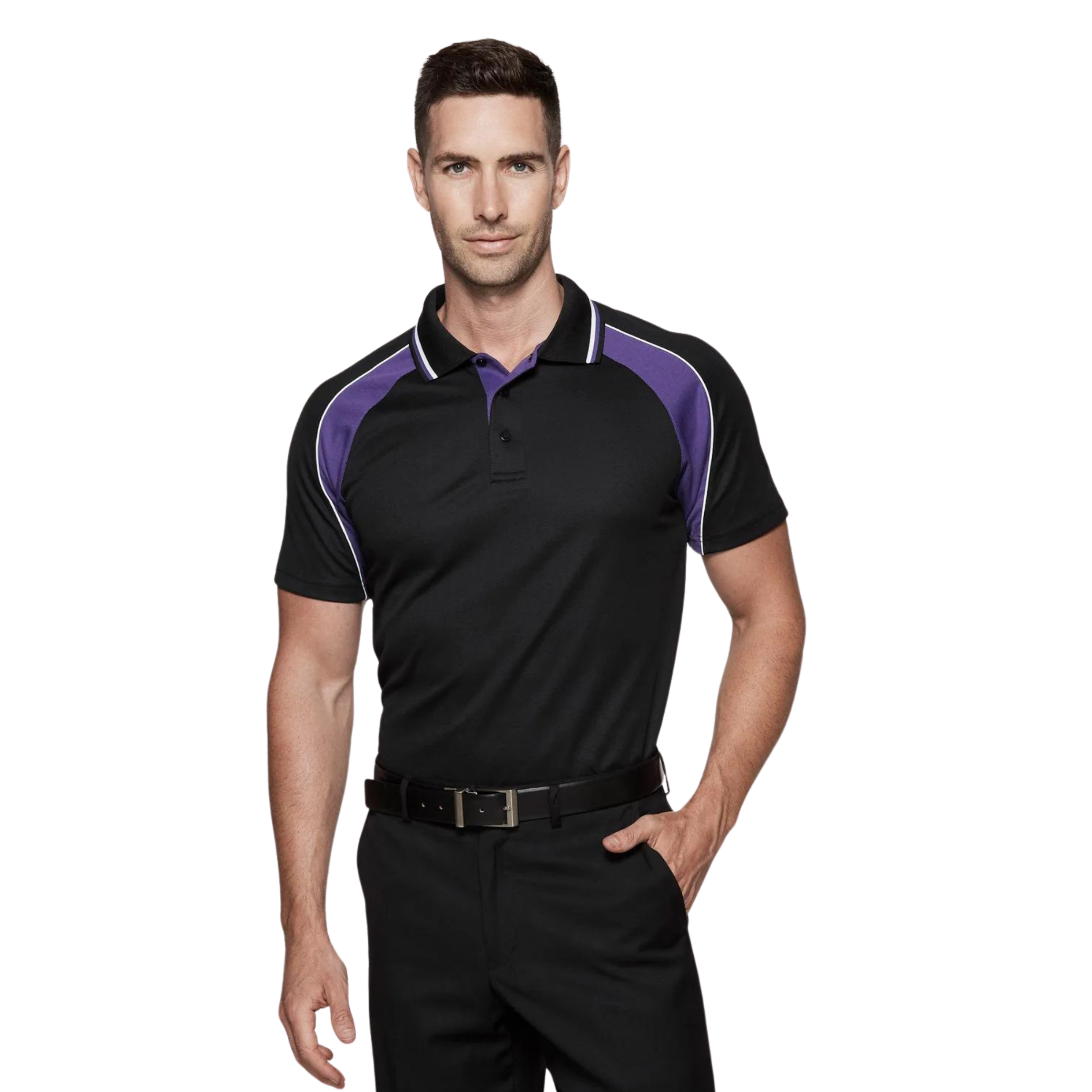 Men's Custom Printed Panorama Polo