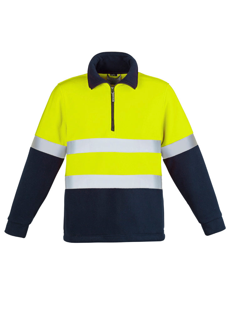 SYZMIK Unisex Hi Vis Polar Fleece Pullover - Hoop Taped -ZT461