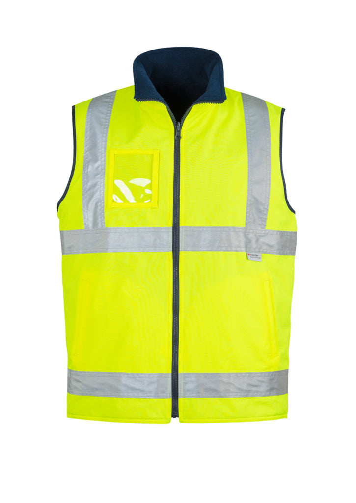 SYZMIK Mens Hi Vis Lightweight Waterproof Vest - ZV358