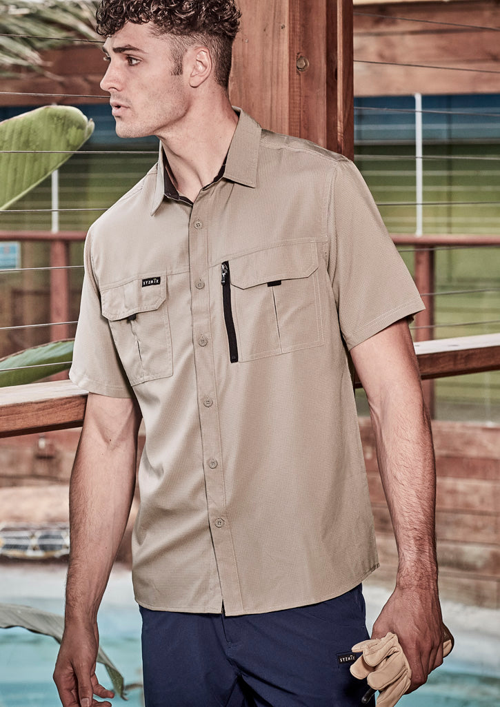 Mens Outdoor Short Sleeve Shirt