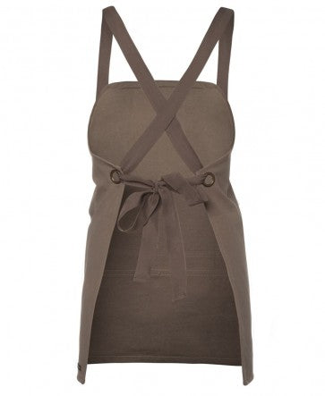5ACBE JB's CROSS BACK BIB CANVAS APRON