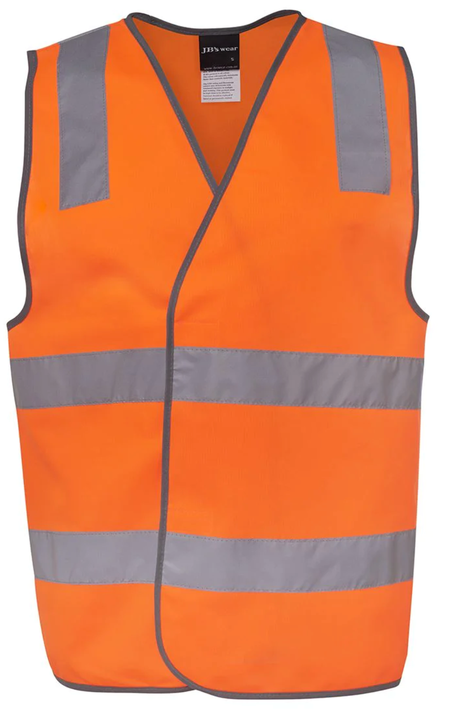 Custom Workwear 6DNSV JB's HI VIS (D+N) SAFETY VEST